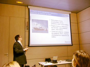 Fernando Maciá, en el Desayuno entre Empresas de Microsoft, 2007